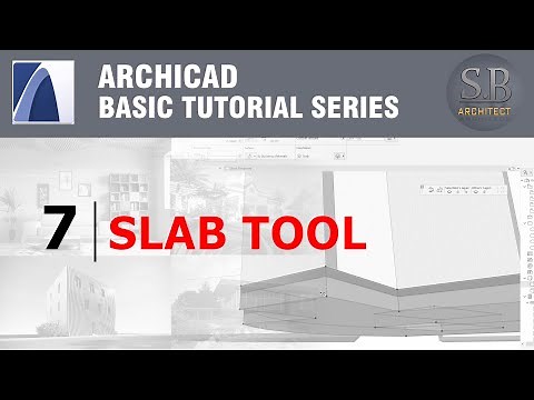 Archicad Basic Tutorial 07 - Slab Tool