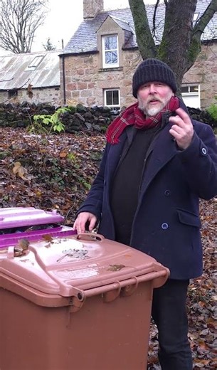 He found what in the bin?