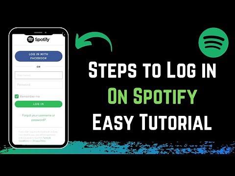 How to Login Spotify !