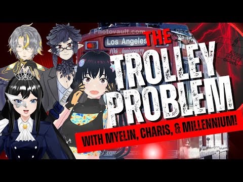 The ULTIMATE Trolley Problem Collab: 4 Scientist VTubers. 🧑‍🧑‍🧒‍🧒 One Lever. 🚊