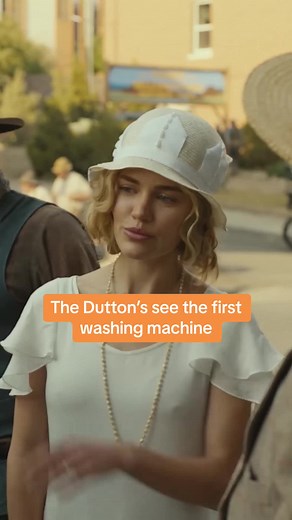 Us watching this on our phone in a room with AC under our heated blanket 👁️👄👁️ #1923 #WasherMachine