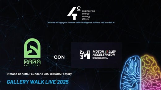 4e 2025 - Gallery Walk Digital: Stefano Bonetti, Founder CTO, RARA Factory | JACOBACCI PARTNERS S.p.A.