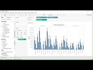Tableau for Beginners - Interactive Dashboard - Bar Chart, Heat Map, Geo Map, Scatterplot