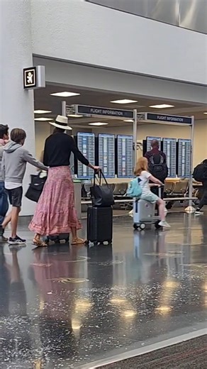 Family Rides Scooter Suitcases Through Airport 🛴 | Lessons Learned In Life