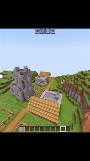 Minecraft seed with 3 blacksmith ☠️❤️‍🔥 and fortress | #minecraft #viral #gaming #ytshorts