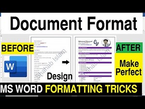 ms word formatting tricks for beginners
