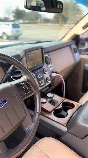 Inside the F350 Western Hauler Dually Truck