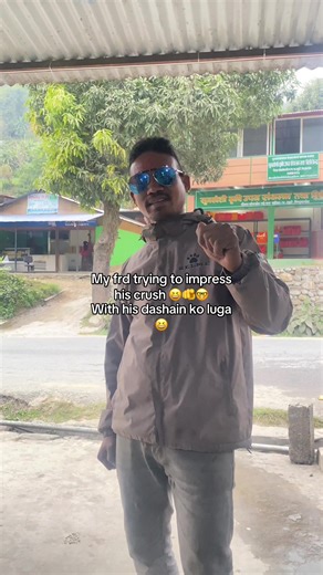 😆 @Sameer Khadka397 #impressing #crush #googles #handsomboy #fyp
