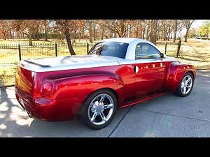 CHEVY SSR, One owner, candy Red, two tone Italian leather, 42k miles