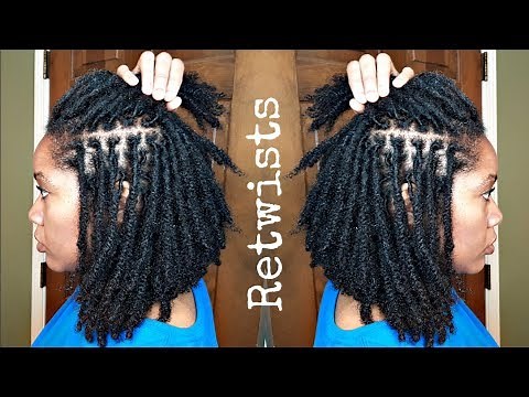 How I RETWIST My Locs | Naturally Michy