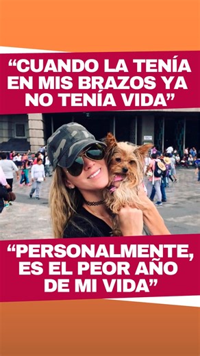 Verónica Montes vive uno de los momentos más duros de su vida. Reveló que su perrita falleció por una presunta mala praxis veterinaria. Ahora, busca justicia para que nadie más pase por lo mismo. 📸 Gil Huerta | TVNotas