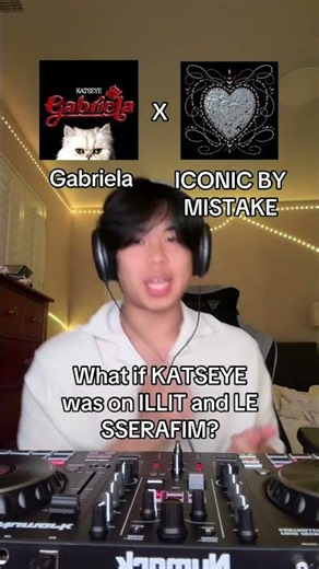 KATSEYE is ICONIC BY MISTAKE #katseye #lesserafim #illit #kpop #mashup