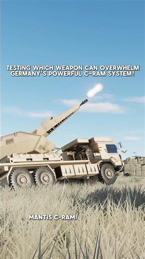 Which weapon can overwhelm Germany's C-RAM system?😯 #dcs #dcsworld