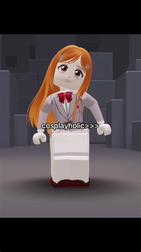 Anime Sempai Cosplay in Roblox