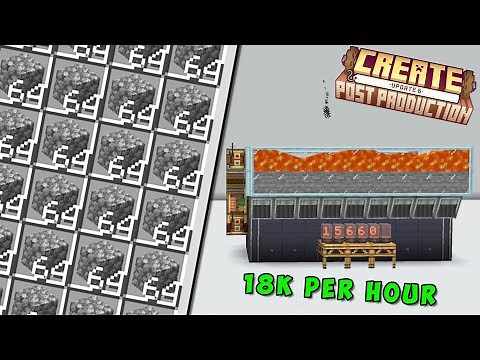 The BEST Cobblestone Farm In CREATE UPDATE 6