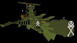 Arcadia - Harlock's spaceship in Minecraft Minecraft Map