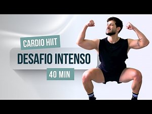 40-Minute Cardio HIIT | Super Intense | To Lose Belly Fat at Home