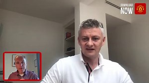Solskjaer explains how he keeps in touch with players during lockdown