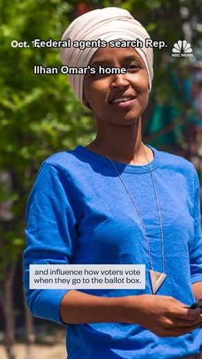 Federal agents search Rep. Ilhan Omar's home