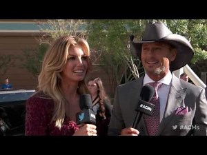 2017 ACM Awards: Tim McGraw and Faith Hill Red Carpet Interview