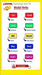 Modal Verbs #modalverbs #english #spokenenglish #story