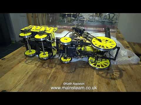 MY "OS" 5 INCH GAUGE STEPHENSON'S ROCKET - PART #1