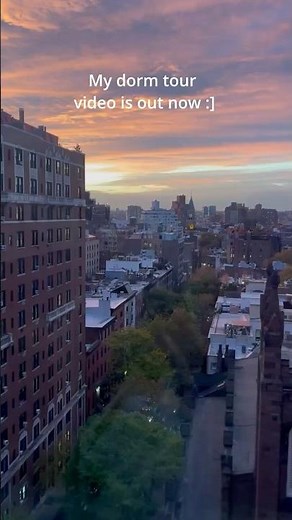 Check out my NYU Rubin Hall dorm tour video