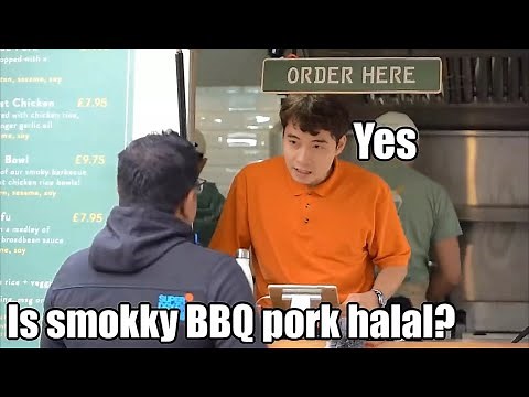 Is smoky BBQ pork halal? | Uncle Roger Halal Meme