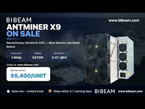 Bitmain Antminer X9 Monero Miner Full Review and Profit Test