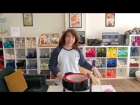 Yarn Shop Quick Make Drop Stitch Infinity Scarf