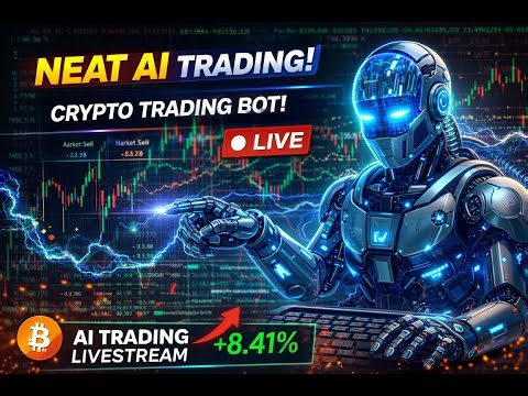 NEAT AI Crypto Trading Bot Bitcoin Live Stream