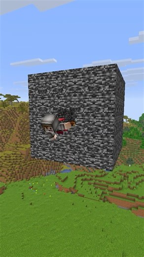 A BEDROCK PRISON IN MINECRAFT! 🤯⛏️ #shorts