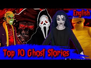 Top 10 Ghost Stories - English Ghost Cartoon | English Ghost Story | Horror Planet English