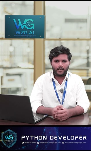 Python Team Reveals AI Strategies at WealthZone Group | #python #ai #education #job #shorts #hiring