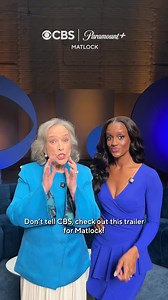 Are they allies or all lies? New Matlock Sunday on CBS and Paramount . | Matlock CBS