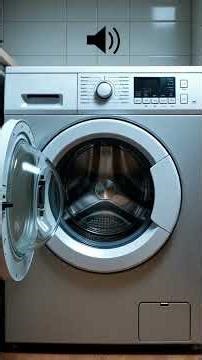 Washing Machine Sound Effect 🧺 | Spin Cycle SFX #shorts