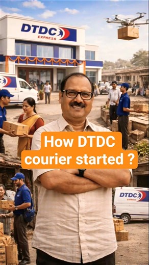 How DTDC Started | The Untold Story of India’s Courier Revolution #shorts
