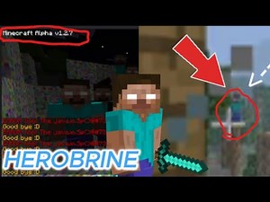 Playing Minecraft alpha 1.2.7... - I found Herobrine!!! | by MiniRaffi