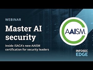 ISACA's New AI Security Certification: Is It Worth It? | Keatron Evans & Kirsten Lora