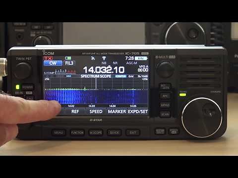 Icom IC-705, Filtering And DSP Options For QRM/Weak Signals
