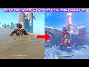 This is the Easiest Way to Get to Snezhnaya Map 7.0 | Genshin Impact