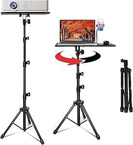 WTC Height Adjustable Gooseneck Phone & Laptop Projector Stand
