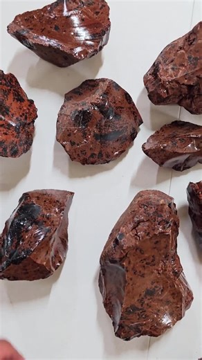 Jumbo Mahogany Obsidian Stone Raw Rough Big Crystal Statement Pieces for Décor & Lapidary Projects - Etsy