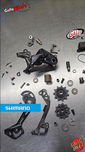 mantenimiento Desviador trasero SHIMANO DEORE RD-M5120 servicio cambio trasero Cambiador reparación
