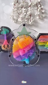 Have your Guests MINDBLOWN with these one of a kind decor! These Pin art decors will Add a lil colour and a lot of fun to any corner of your house or office setups! Explore cool ways to experiment with art! P.S keep them away from your lil ones or you will not get these back! Find them on the website! #pinart #rainbowtoys #pinartdecor #learingforkids #toysforkids #cotsandcuddles #educationaltoys #parentingtips #parentinghacks #learingmadefun #newparents #newmom #mazegames #puzzletoys | Cots & Cu