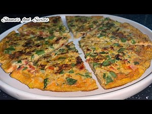 Crispy Egg Paratha | Pizza Paratha Recipe | Flaky Layered Omelette paratha
