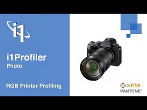 i1Profiler for Photo RGB Printer Profiling