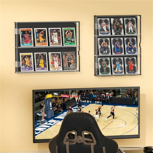Acrylic Trading Card Display Case, UV Protected Sports Card Wall Mount, PSA BGS Graded Slab Holder - Etsy