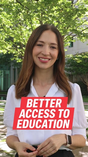 As a teacher, I know that education changes lives. We’re working hard to make sure everyone has access to quality education. | Jess Teesdale