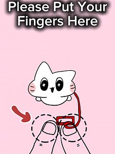 Place your thumbs on the screen to travel across the universe together 🌸✨ Which world was your favorite? 👀 #animation #interactive #cozyvibes #cartoon #fyp